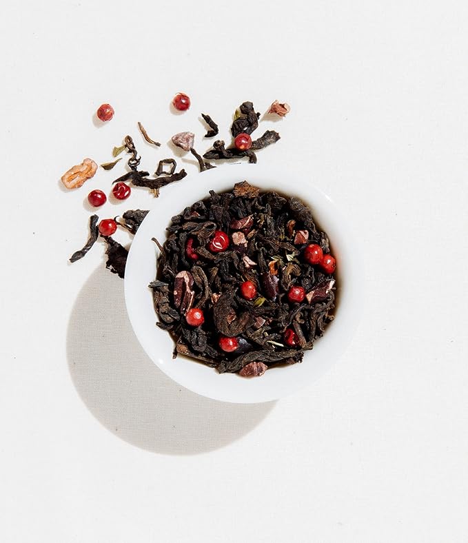 Art of Tea, 12 Count Sampler Box, Dark Chocolate Peppermint Dessert Tea