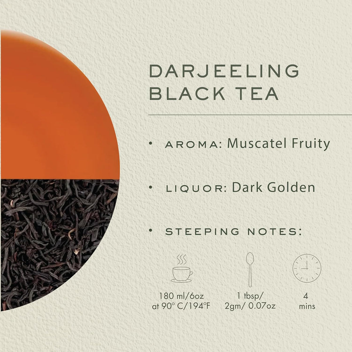 Makaibari Darjeeling Black Tea, Organic Loose Leaf Bulk Pack, 250g (8.81oz, ~125 Cups) | USDA Organic Single-Estate Black Tea from World's First Certified Organic Tea Garden - Biodynamic, Caffeinated, Champagne of Teas