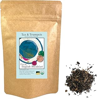 USDA Organic Decaffeinated English Breakfast Loose Leaf Tea - 4 oz
