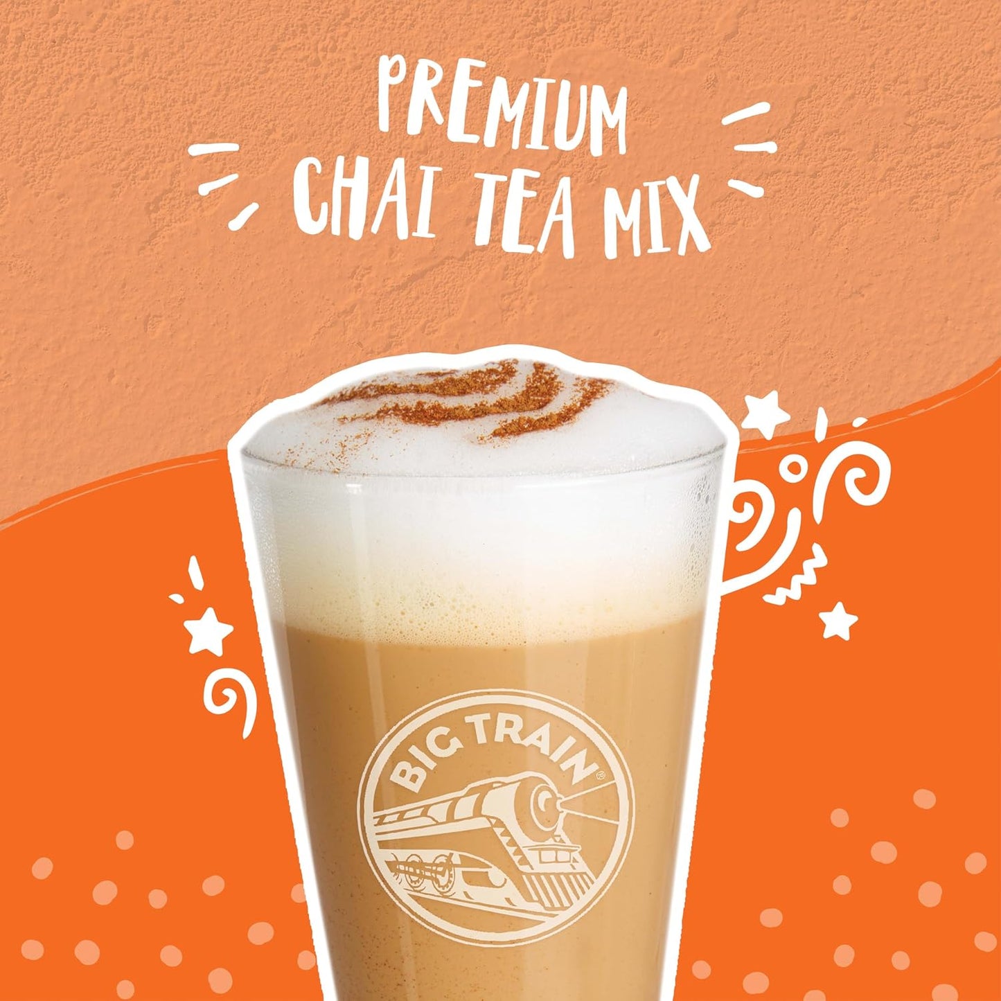 Big Train Spiced Chai Tea Latte Beverage Mix, 1.9 lb (Pack of 1)