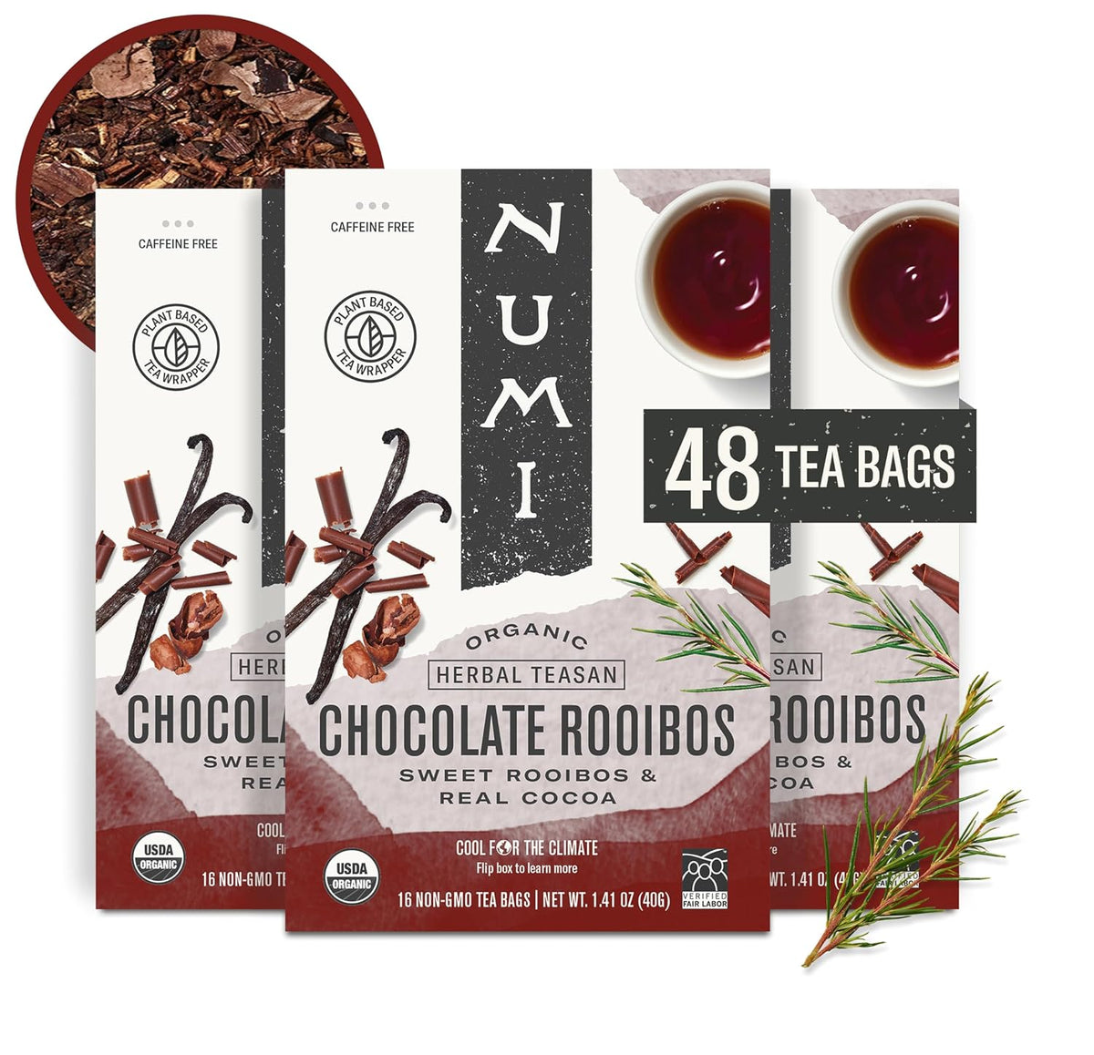 Numi Organic Chocolate Rooibos Tea