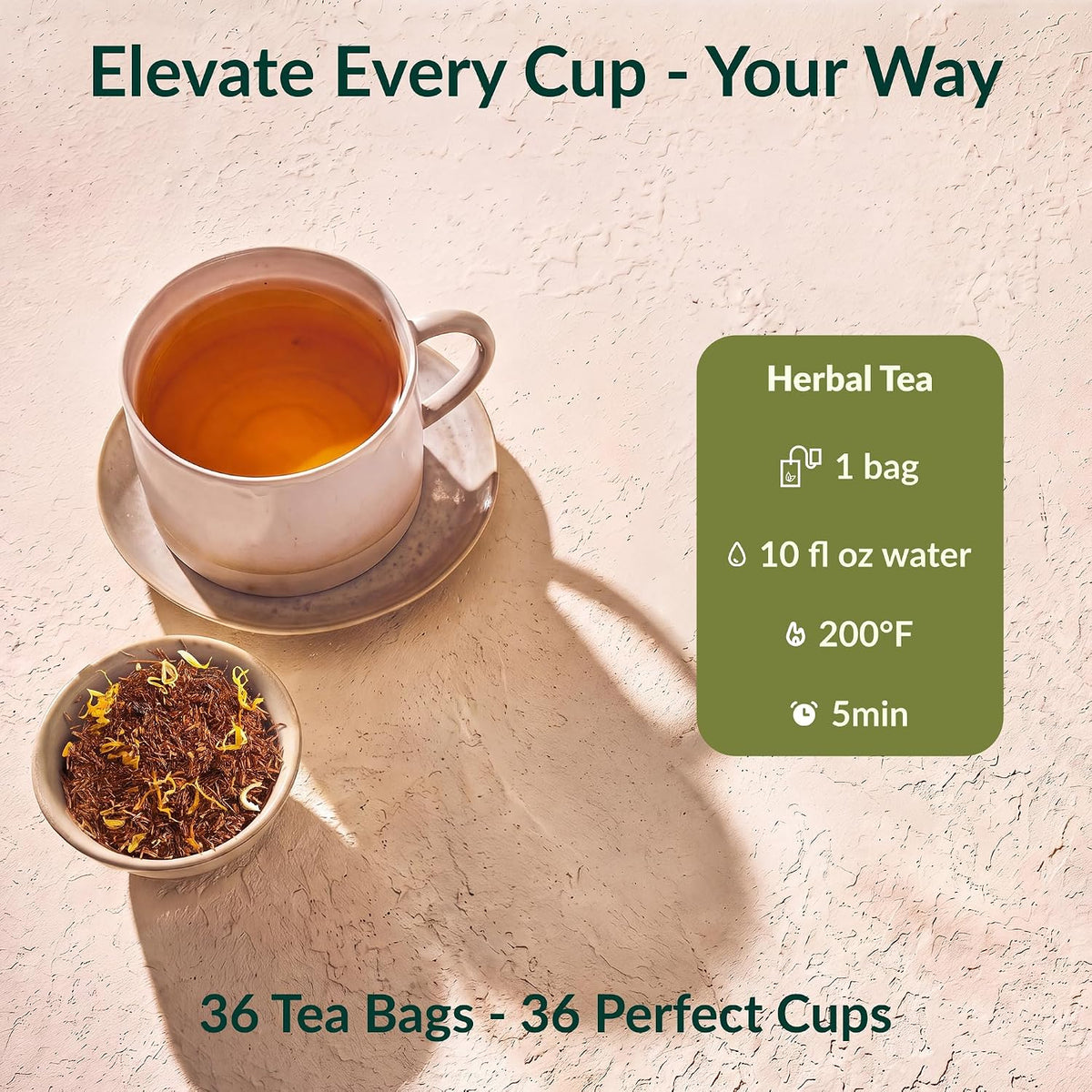 Palais des Thés - Herbal Teas Gift Set- Premium assortment - 36 Cotton Bags