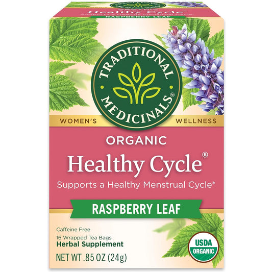 Traditional Medicinals Organic Herbal Tea with Spearmint, 16 Tea Bags