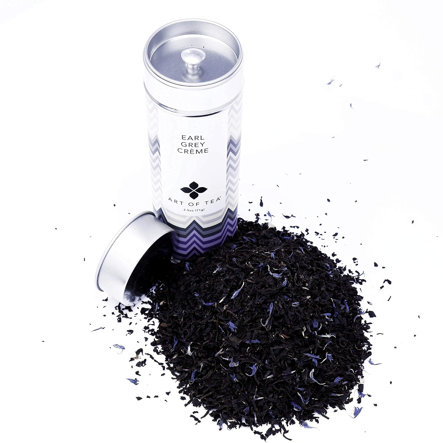 Art of Tea | Organic Earl Grey Creme Tea 2.5oz | Artisan Loose Leaf Tea Tin