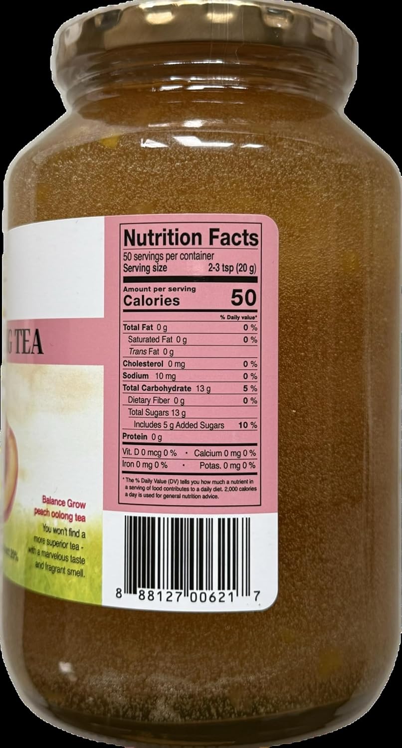 Balance Grow Peach Oolong Tea 2.2 lbs (35.27 OZ)