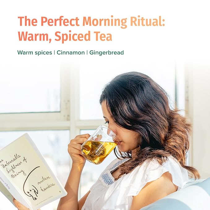 NEPAL TEA Organic Chai Tea Bags from the Himalayas, Chai Spice Blend - 50 Pyramid Tea Bags, Single Origin Chai Spice Tea from a Family Farm - Black Tea Bags, Loose Leaf Tea Inside (Nepali Breakfast)