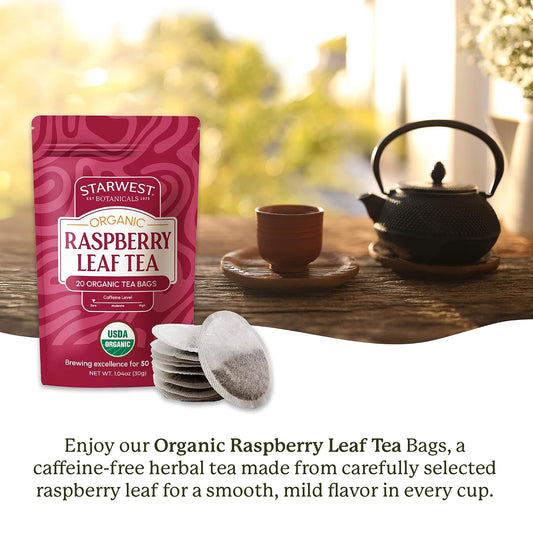 Starwest Botanicals Organic Raspberry Leaf Tea