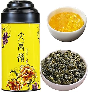 CHADUO Dayuling Oolong Tea Loose Leaf Taiwan High Mountain Oolong Tea Natural Orchid Aroma Taiwan Tea Da Yu Ling Gaoshan Ulong 5.29oz/150g 大禹岭 台湾茶 高山茶 台湾高山茶