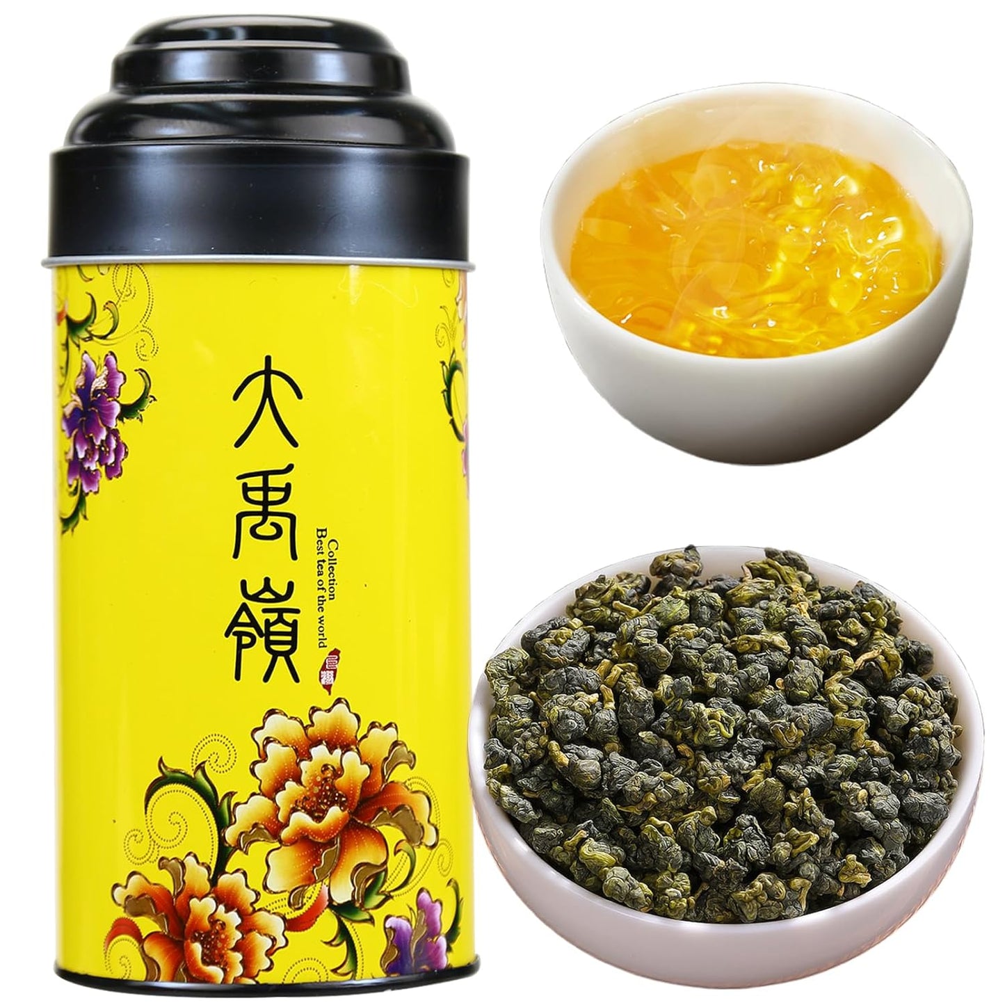 CHADUO Dayuling Oolong Tea Loose Leaf Taiwan High Mountain Oolong Tea Natural Orchid Aroma Taiwan Tea Da Yu Ling Gaoshan Ulong 5.29oz/150g 大禹岭 台湾茶 高山茶 台湾高山茶