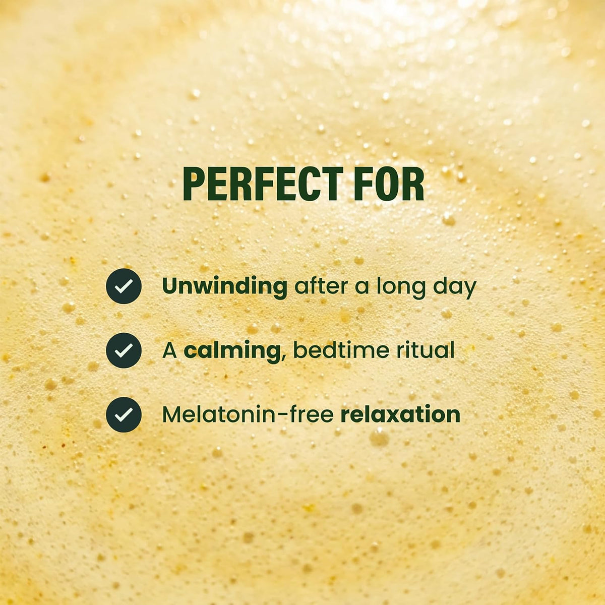 Live It Up Golden Hour: Relaxing Golden Milk Latte Powder with Saffron
