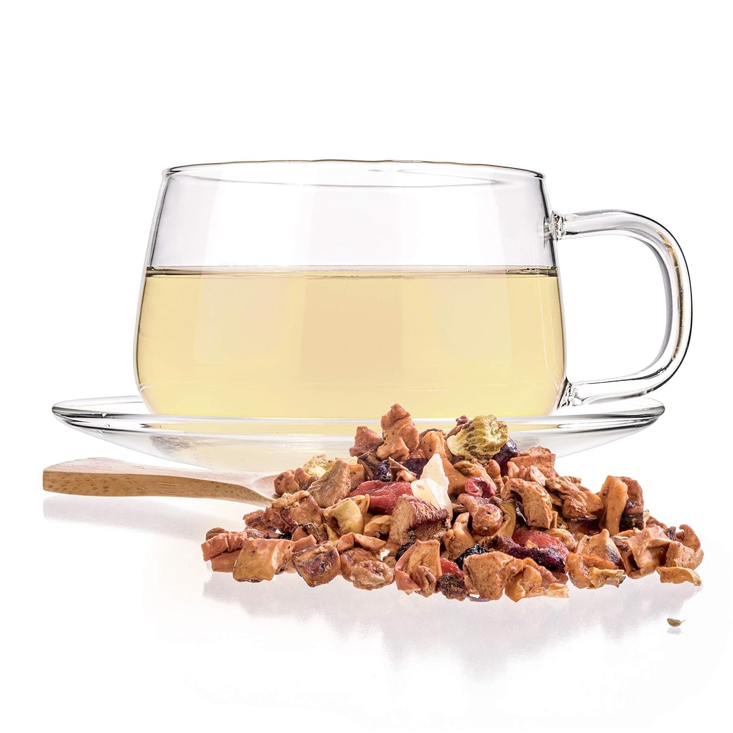 Tealyra - Tropical Harvest - Fruity Herbal Loose Leaf Tea - Dragon Fruit - Sea Buckthorn - Goji - Pineapple - Cranberry - Caffeine Free - Hot or Iced - 112g (4-ounce)