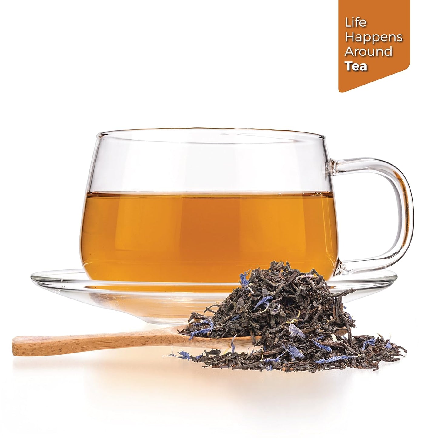Tealyra - Cream Earl Grey Moonlight | Luxurious Black Loose Leaf Tea | Citrusy Bergamot &amp; French Vanilla Flavor | All Natural Ingredients, 100g (3.5-ounce)