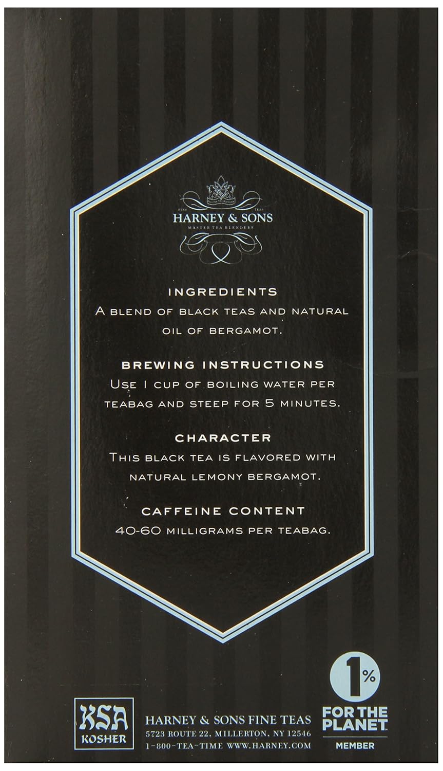 Harney & Sons Fine Teas Earl Grey Supreme - 20 Tea bags
