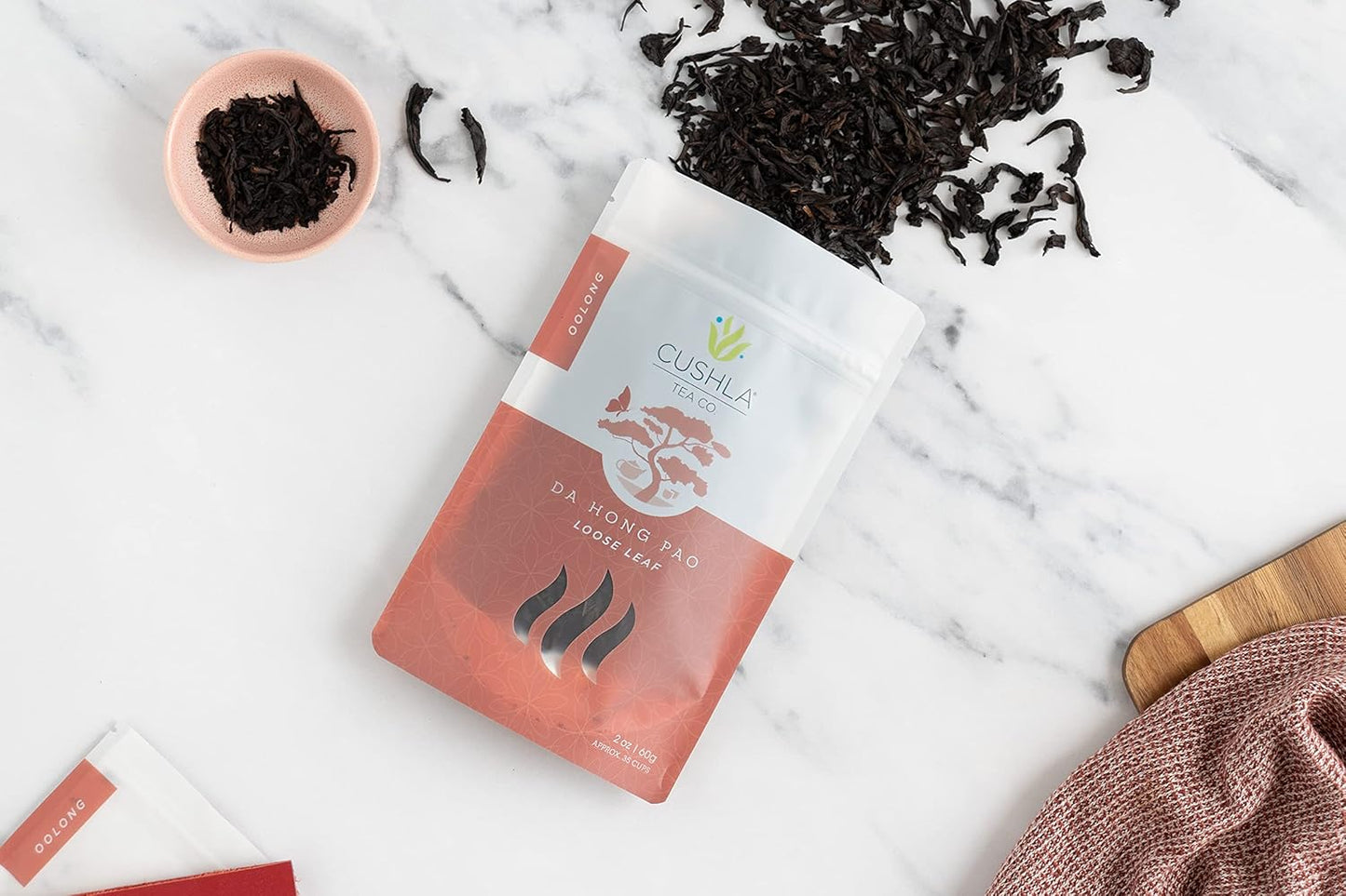 Da Hong Pao Oolong Tea Loose Leaf - Fujian Wuyi Rock Oolong Tea Dahongpao Big Red Robe - High Mountain Roasted Wu Long Tea
