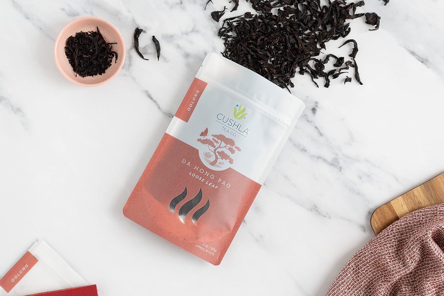 Da Hong Pao Oolong Tea Loose Leaf - Fujian Wuyi Rock Oolong Tea Dahongpao Big Red Robe - High Mountain Roasted Wu Long Tea