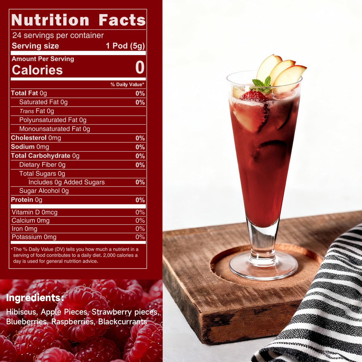 Chaism Hibiscus Berry Quartet
