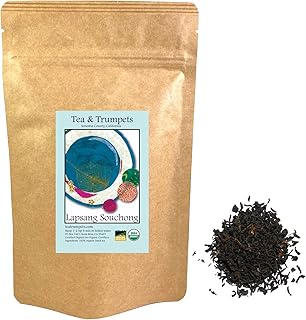 USDA Organic Lapsang Souchong Loose Leaf Black Tea 8 oz