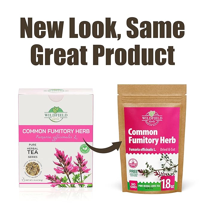 1.8 oz Dried Common Fumitory Herbal Tea (Fumaria Officinalis L.) Common Fumitory Herb Tea Palomilla Hierbas (Fumaria) - 50g