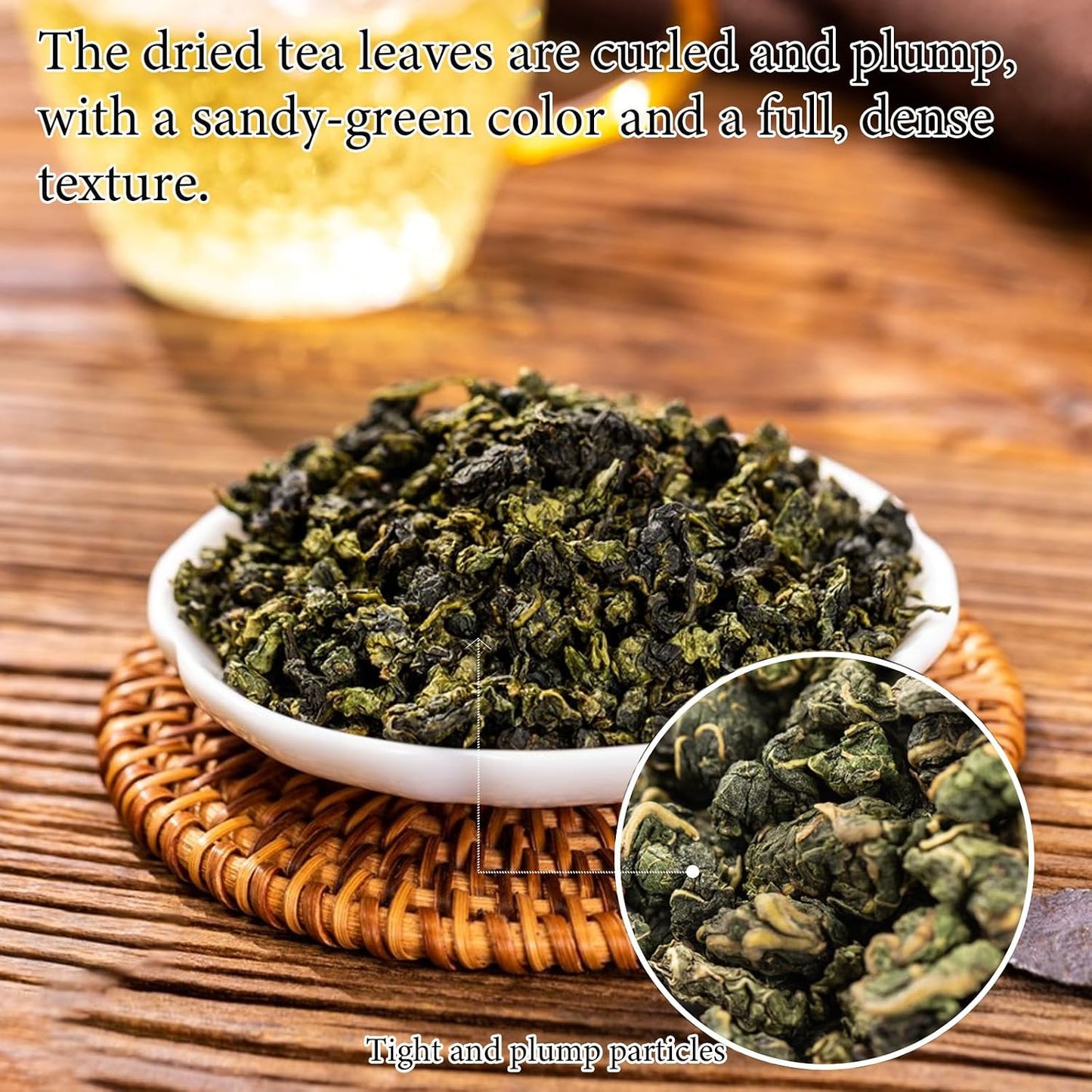 Lingyunxi Tieguanyin Oolong Tea Loose Leaf Tie Guan Yin Tea Tieguanyin Tea Iron Goddess High Mountain Oolong Tea Gaoshan Ulong Tea , Fresh Fragrance Type , 25% Fermentation Degree 铁观音 铁观音茶 清香型 乌龙茶 5.3oz/150g