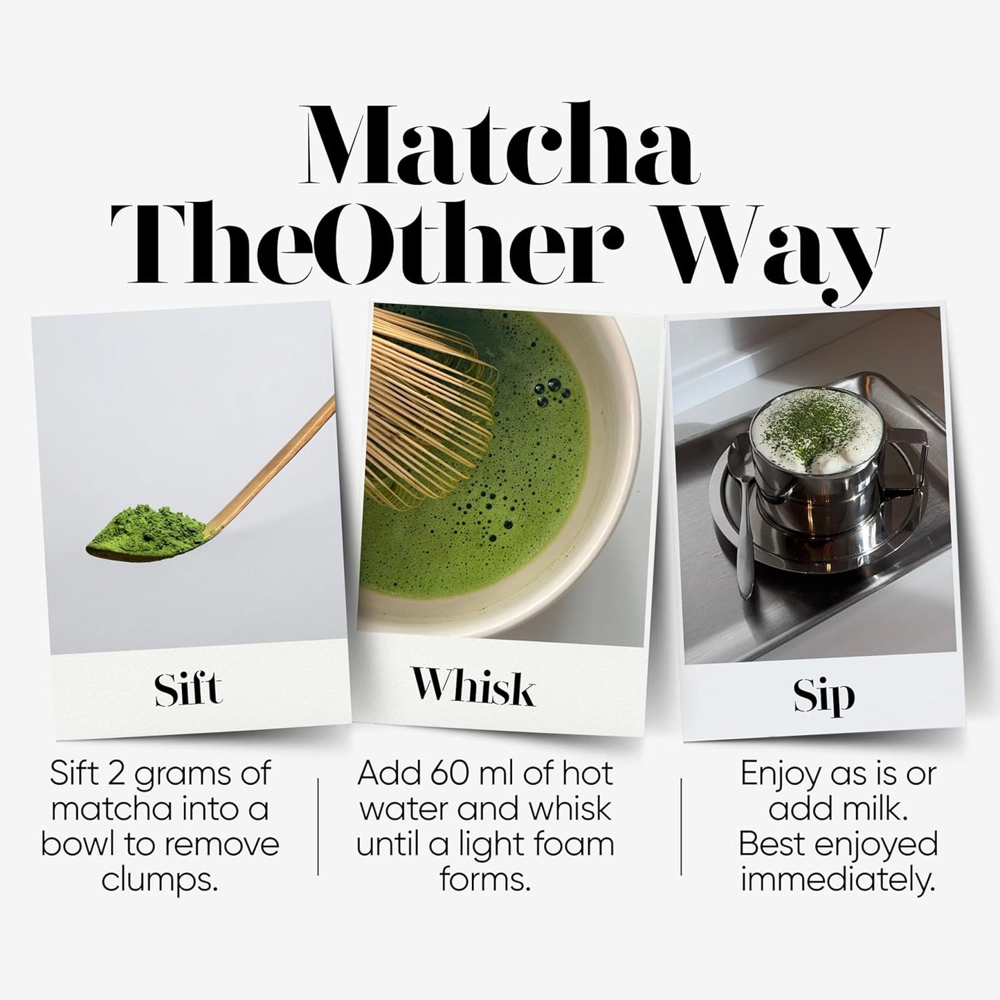 TheOther Matcha Powder Ceremonial Grade Matcha Powder - Japanese Matcha Powder Master’s Blend - Premium Green Tea Teal Tin - 25g