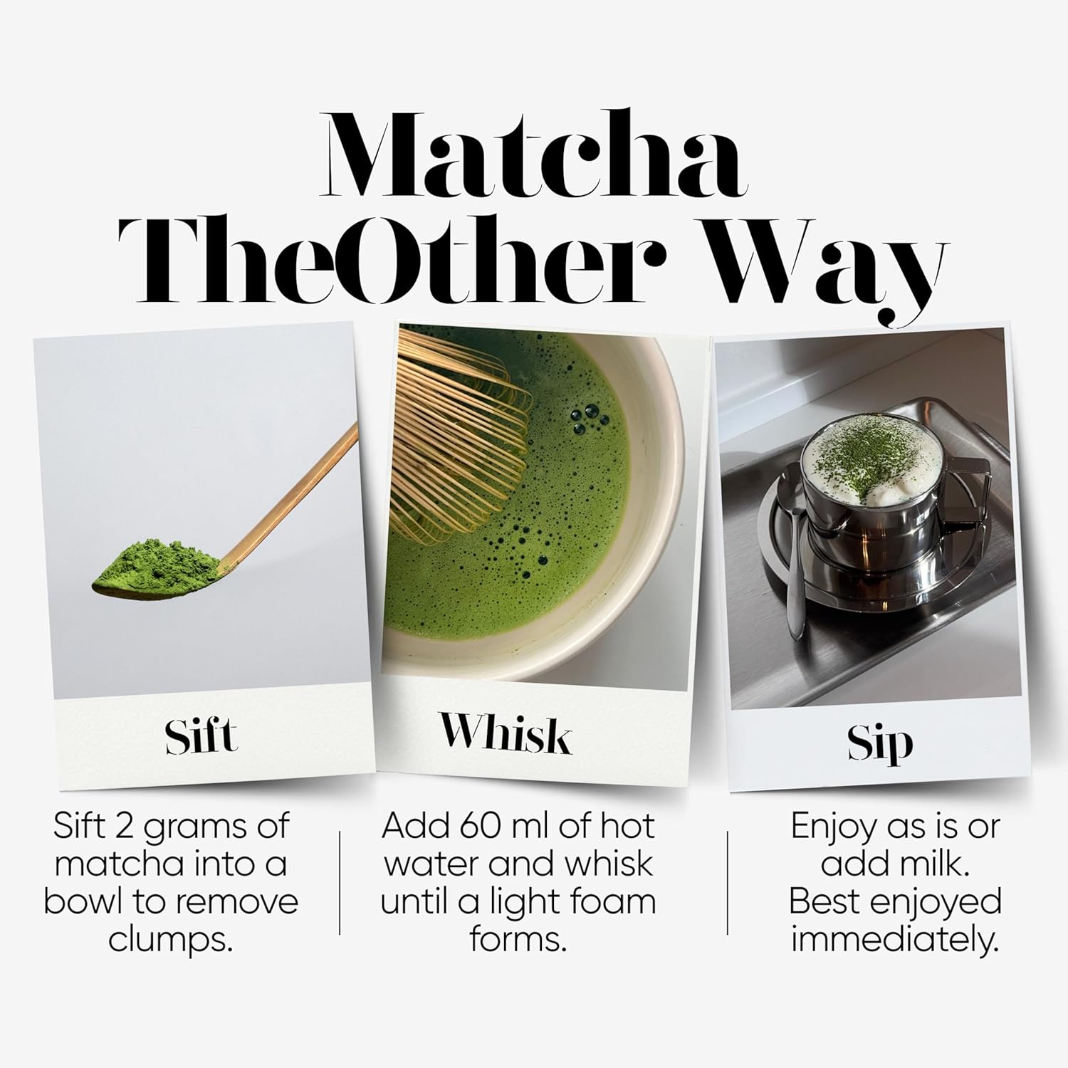 TheOther Matcha Powder Ceremonial Grade Matcha Powder - Japanese Matcha Powder Master’s Blend - Premium Green Tea Teal Tin - 25g