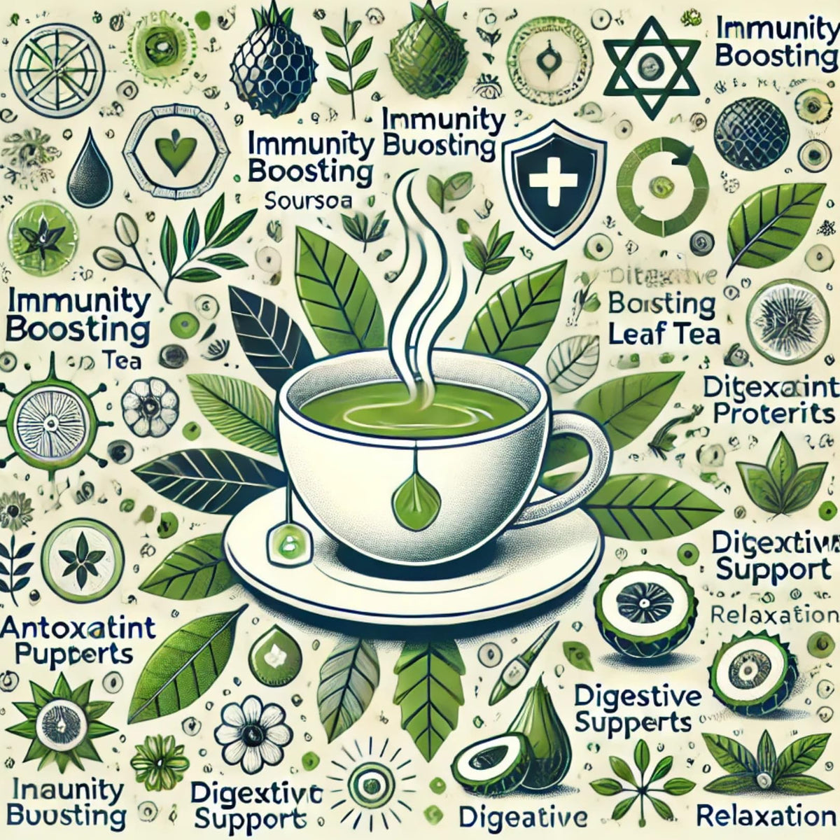 Herbalista - Premium Whole Dried Graviola Soursop Leaf (4 oz | 350+ Leaves) | 100% Natural Hoja de Guanabana | Fresh