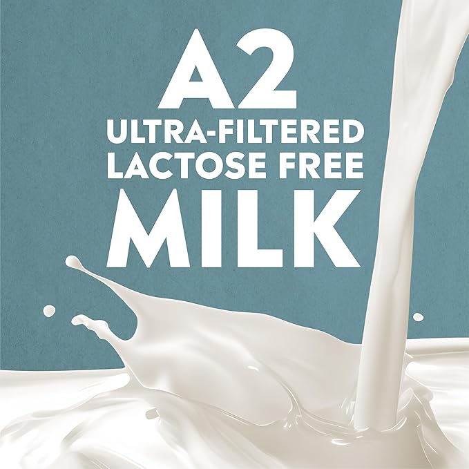 Pioneer Pastures - High Protein A2 Milkshakes - Vanilla - A2 Nutritional Milk, 30g Protein, 2g Sugar, No Sweeteners, No Seed Oils - All-Natural