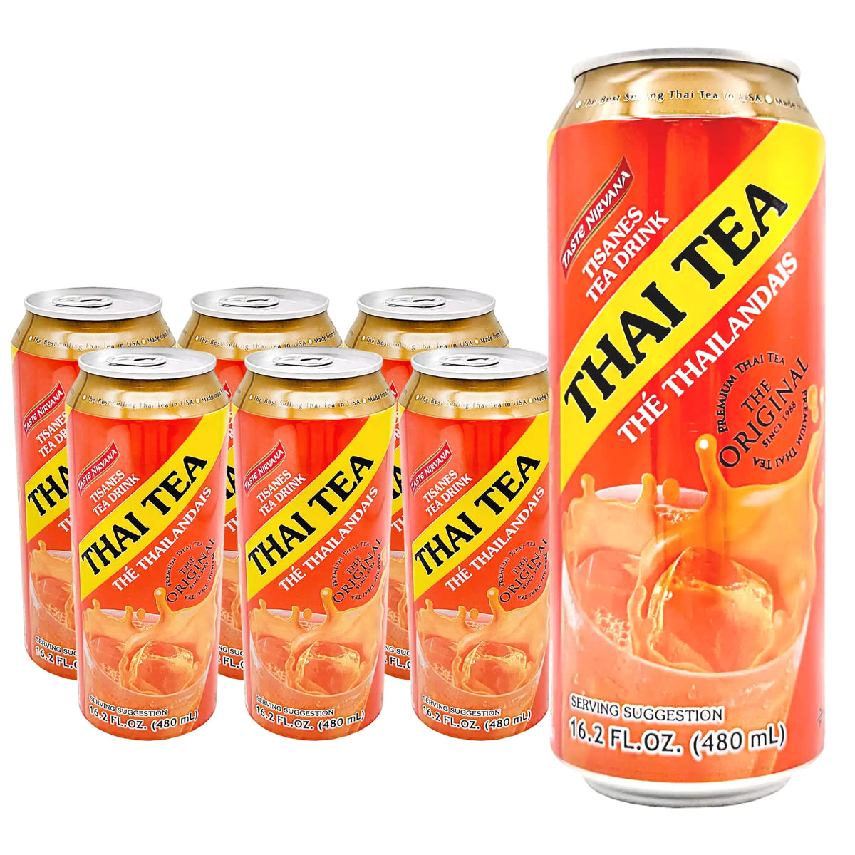 Taste Nirvana Tisanes Herbal Thai Tea (Pack of 6)