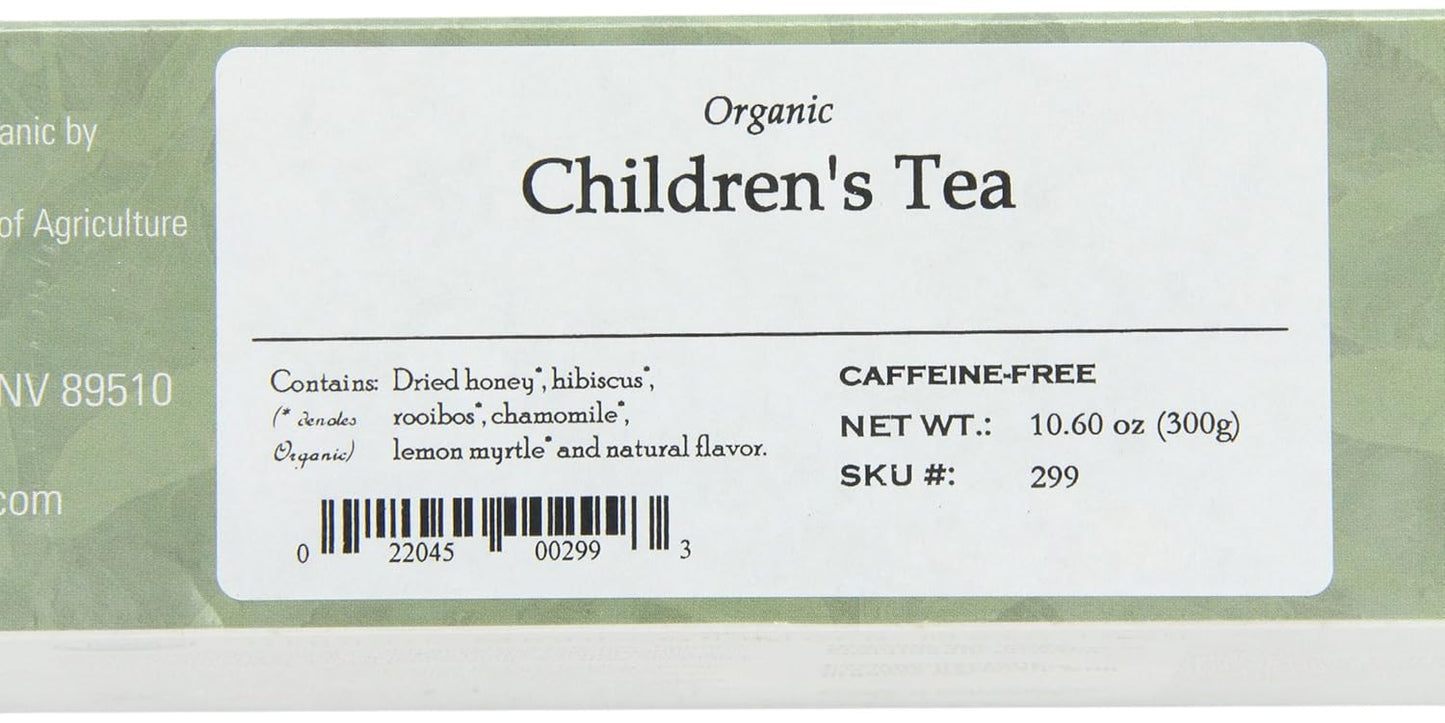 Davidson's Organics, Children's Tea, 100-count Unwrapped Tea Bags
