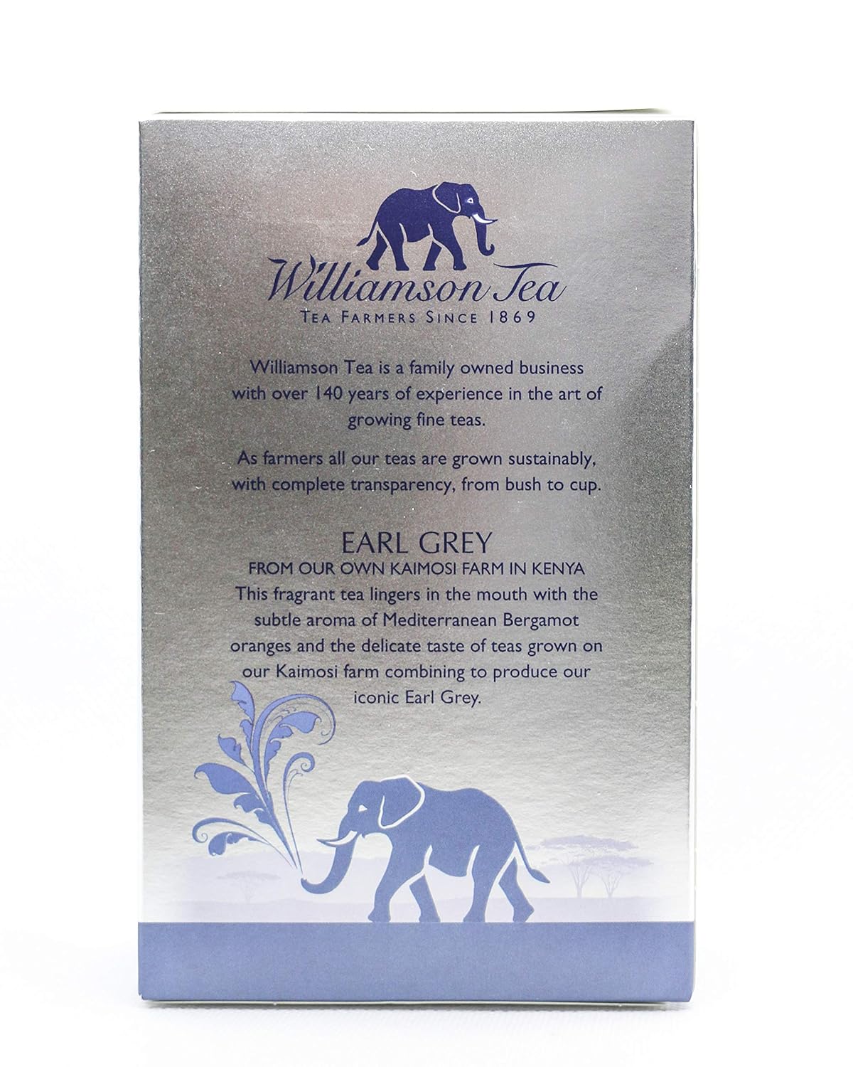 Williamson Tea Earl Grey 50 Teabags