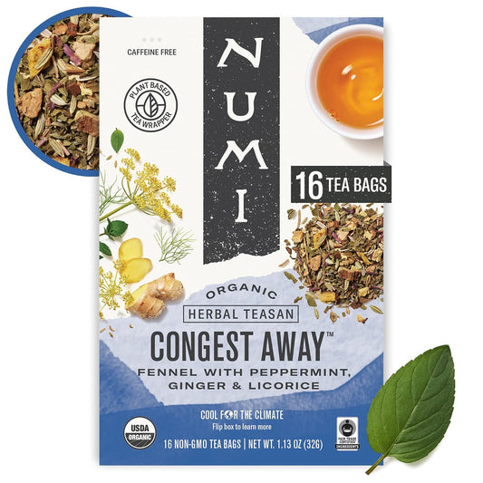 Numi Organic Congest Away Tea