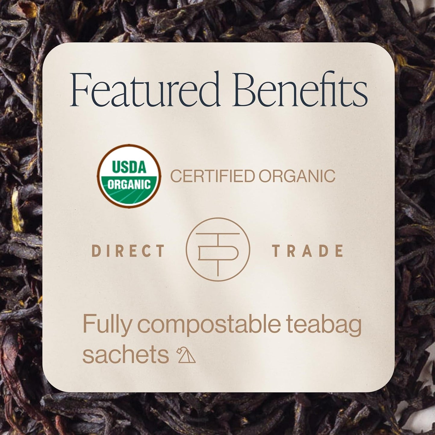 Rishi Tea Earl Grey & English Breakfast Tea - Organic Sachet Tea Bags, Certified Kosher Pure Black Tea Bundle - 50 Count (Pack of 2)