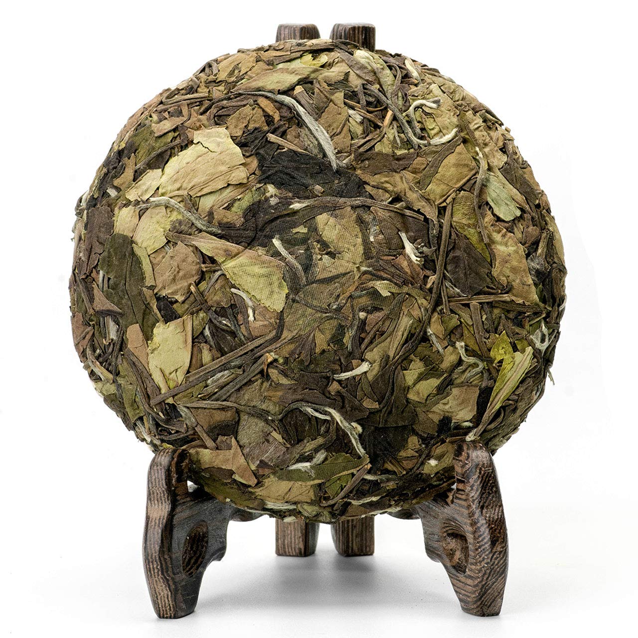 Teavivre Fuding Shou Mei White Tea Cake Fujian Baicha Chinese White Tea - 100g / 3.5oz