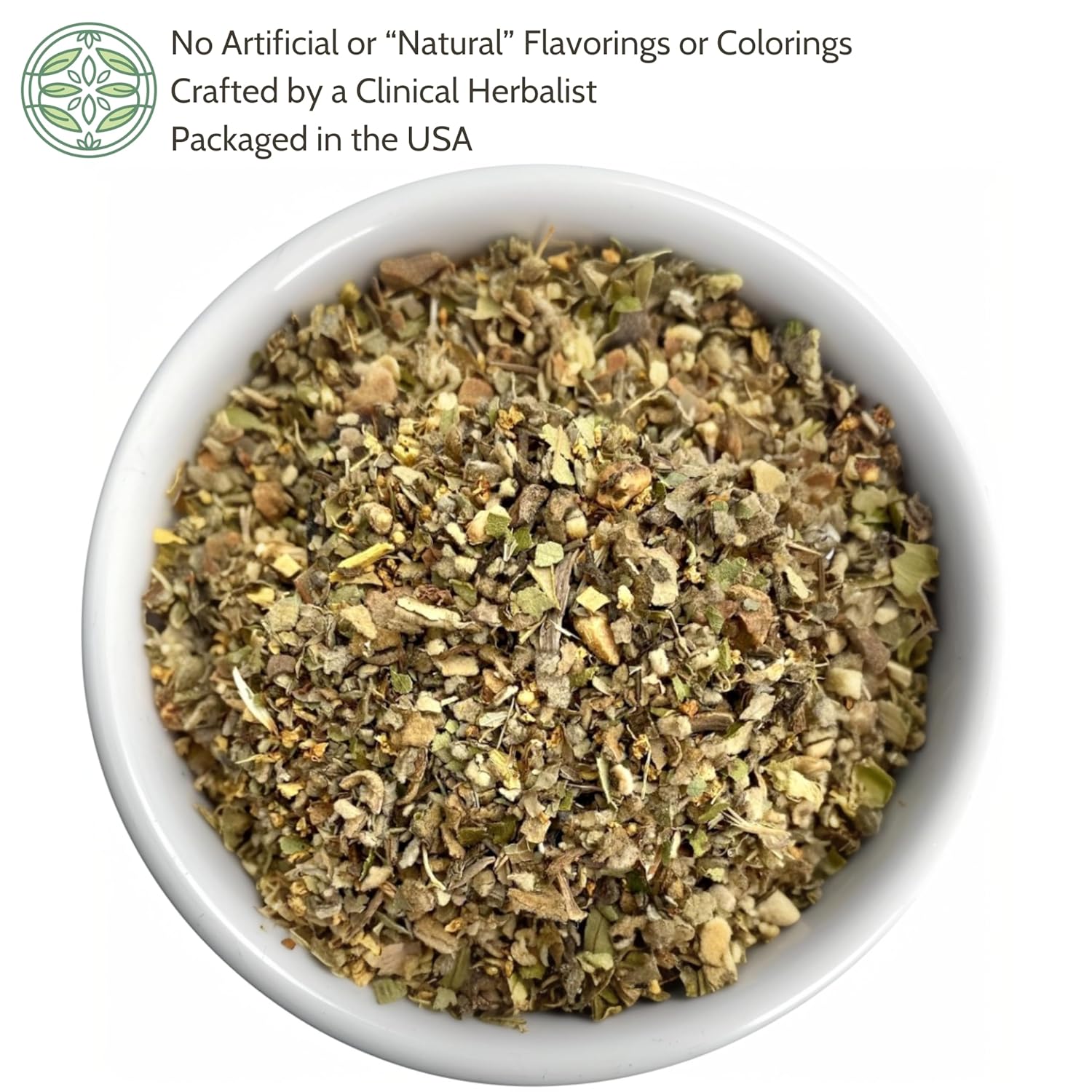 Elanen Naturals Organic Breathe Tea 4 oz. (113g), USDA Certified Organic Lung Tea for Bronchial Wellness and Smokers, Respiratory Blend, Gordo Lobo Herbs Loose Leaf, Mullein Detox Lungs, Cut & Sifted