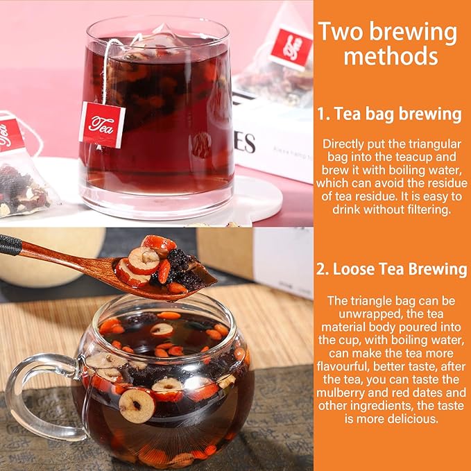 Ginseng Five Treasures Tea Kidney Tea - Kidney Cleanse Ginseng Six Treasures Teas