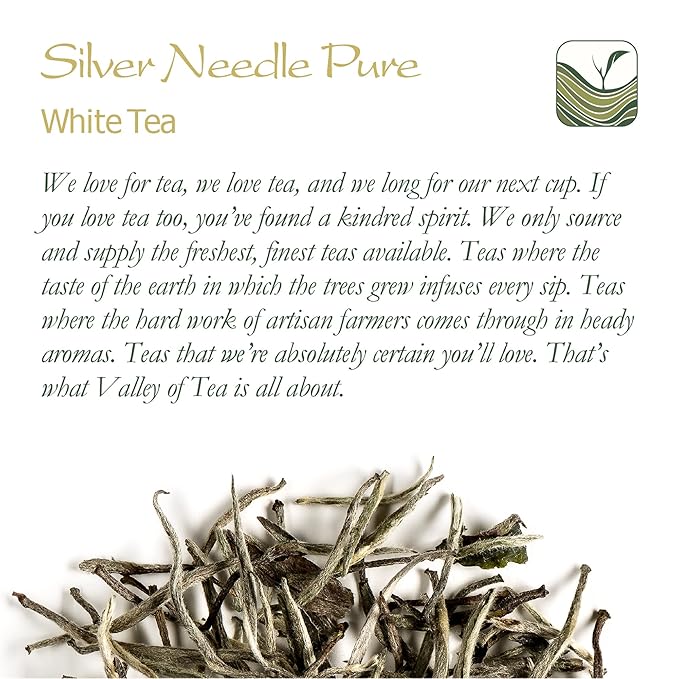 Silver Needle White Tea - 100 Procent Buds - Baihao Yinzhen Chinese Silver Tip Bai Hao Yin Zhen - White Tea Silver Bai Hao Yin Zhen Tea White Needle Tea Silver Needle Tea Bai Tea White Tip