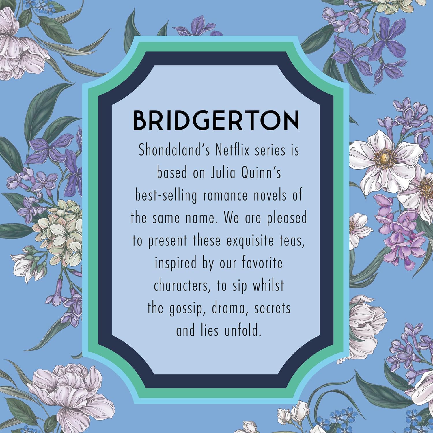 The Republic of Tea — Bridgerton Sophie & Benedict Love in Bloom Green Tea, 36 Tea Bags