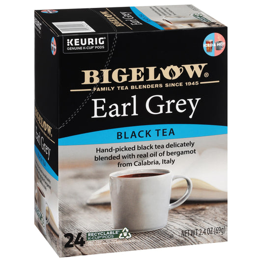 Bigelow Tea Bigelow Earl Grey Tea Keurig K-Cups, 24 Count (Pack of 4)