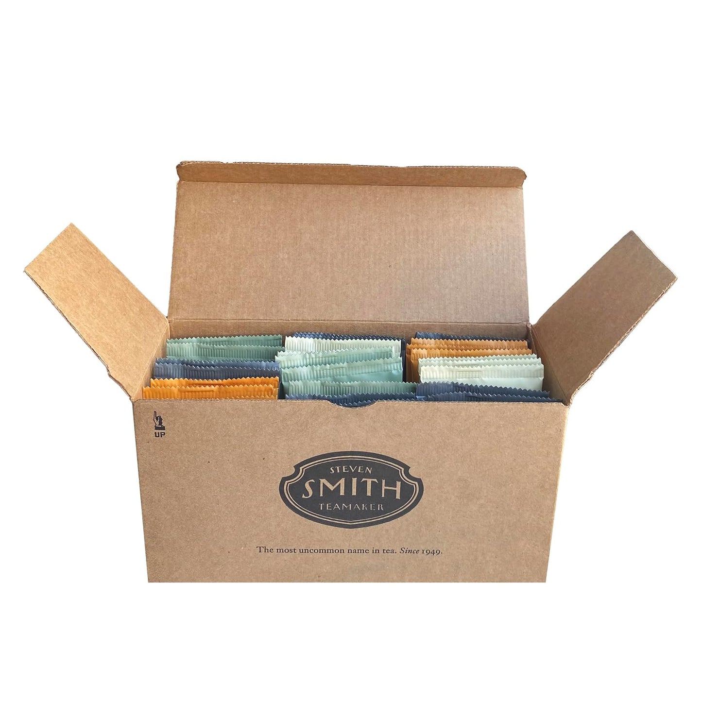 Steven Smith Teamaker, Amazon Exclusive Variety Pack Sampler, 30 Sachets, | 10 Flavors, Full Leaf Black, Green &amp; Herbal Tea, Sugar Free, Sustainably Sourced, Plant Based Tea Sachets, 0.78oz each