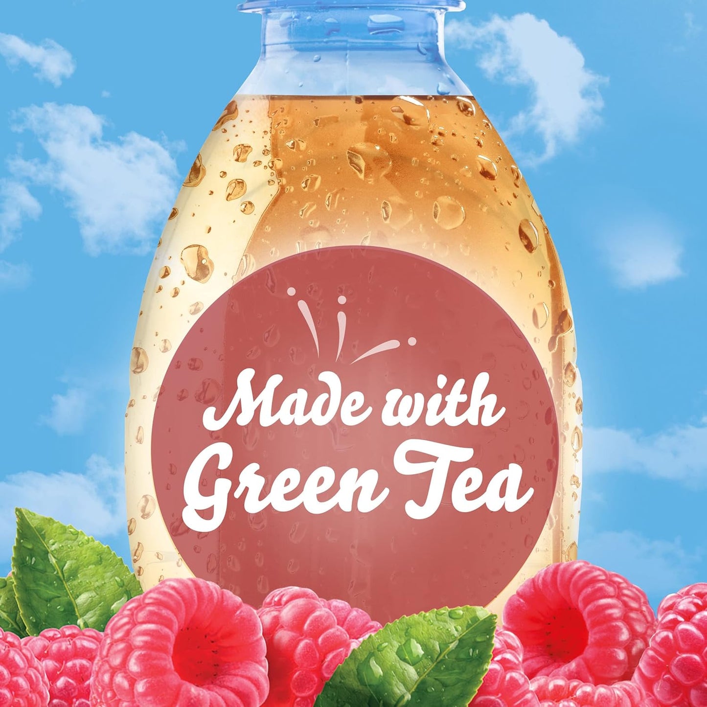 Crystal Light Raspberry Green Tea Naturally Flavored Powdered Drink Mix, 10 ct On-the-Go-Packets