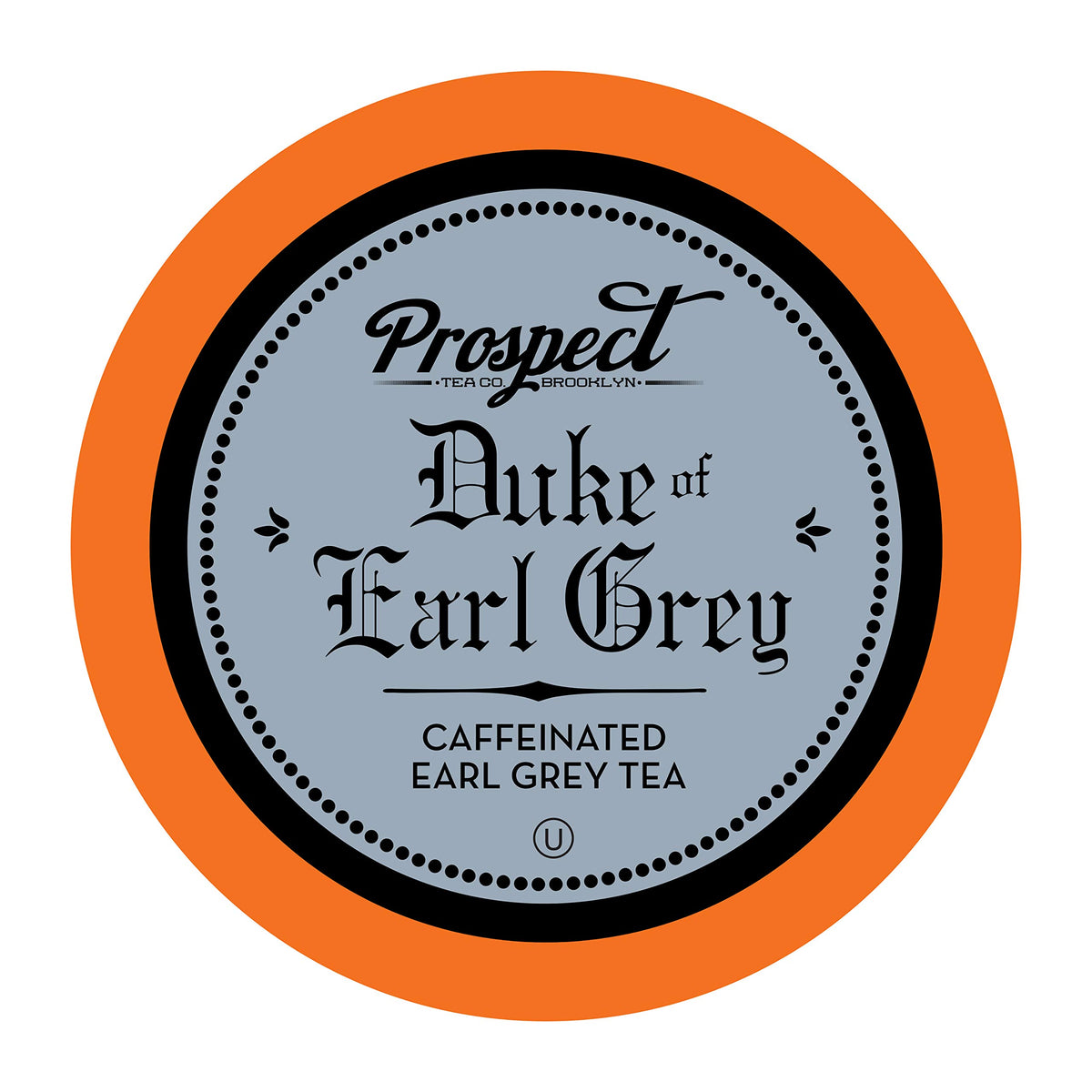 Prospect Tea Co. Duke Of Earl Grey Tea Pods Compatible with K Cup Brewers Including 2.0, 40 Count