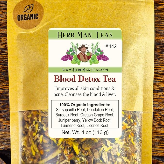 Herbal Tea - 100% Organic, Non-GMO, no additives by master herbalist Khabir