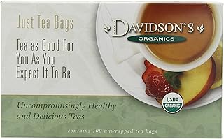 Davidson's Organics, Keemun Congou, 100-count Unwrapped Tea Bags