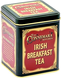 The Connemara Kitchen Traditional Irish Breakfast Tea With Vintage Style Tin