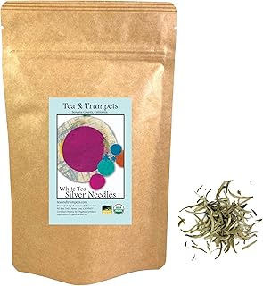 USDA Organic Silver Needles Loose Leaf White Tea 1 LB (16 oz)