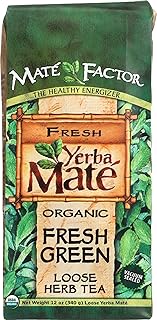 THE MATE FACTOR Organic Fresh Green Yerba Mate, 12 OZ
