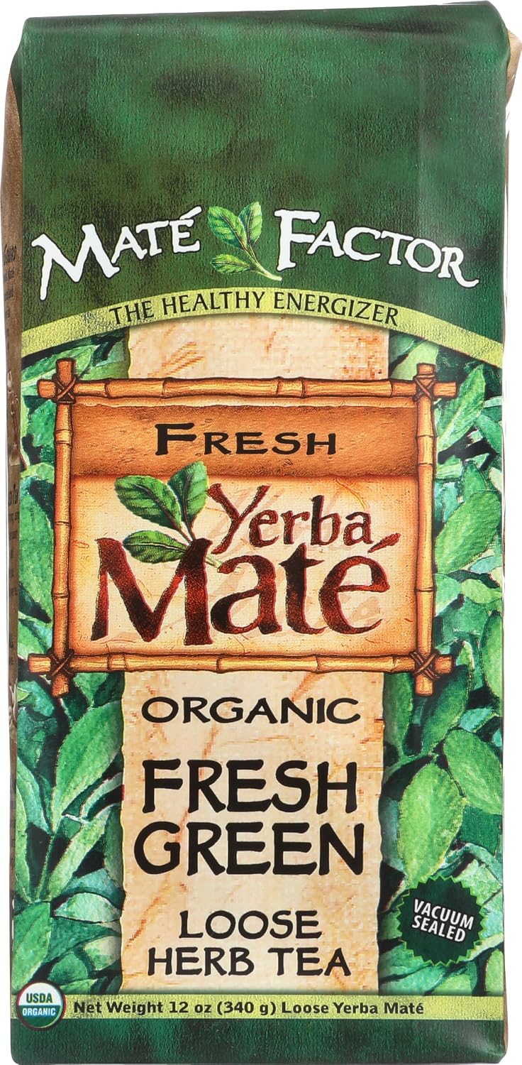 THE MATE FACTOR Organic Fresh Green Yerba Mate
