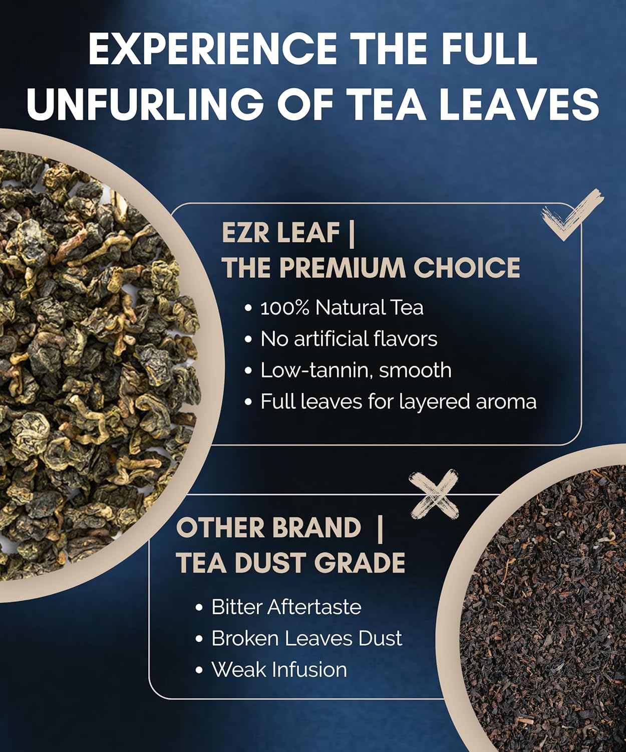 Premium Taiwan Four Seasons Spring Oolong, 1.76oz (50g) Si Ji Chun Oolong Tea Whole Loose Leaf, High Mountain Floral & Smooth Taste, Foil Bag Inside for Lasting Freshness, Serving 17-25 Cups