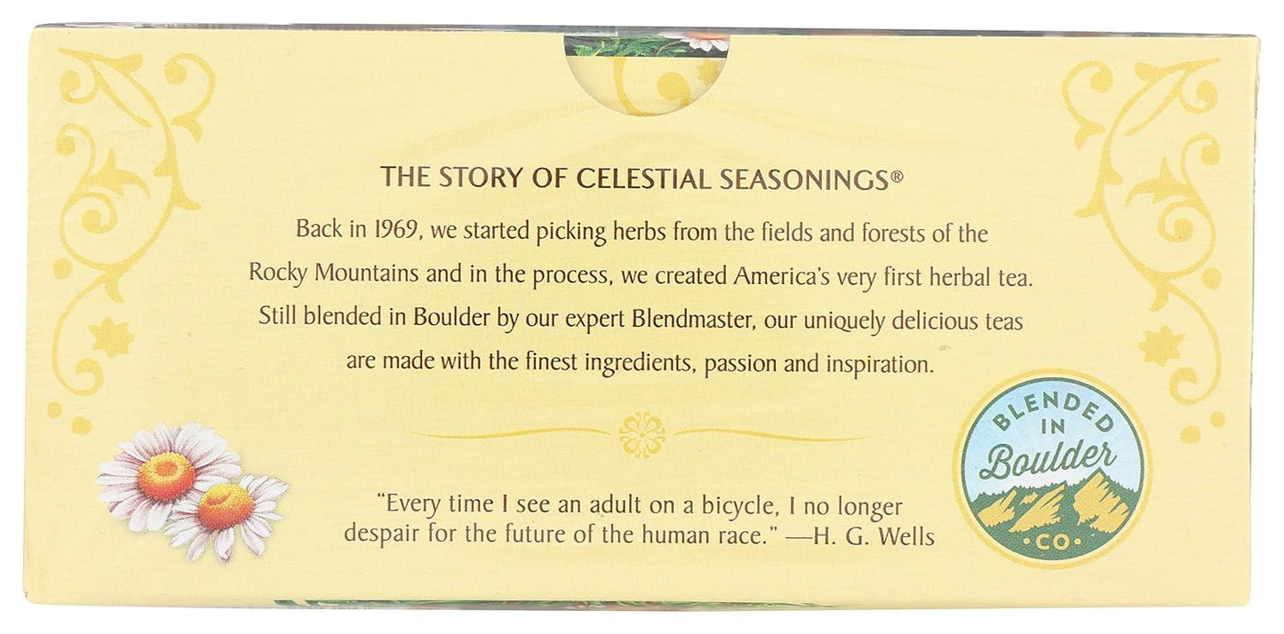 Celestial Seasonings Herbal Tea, Chamomile, 20 Count