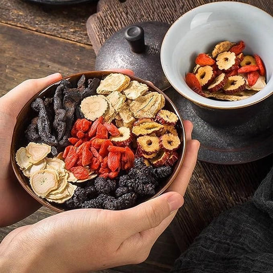 Turmeric Kidney Tea Formula Ginseng Eight Treasure,Traditional Kidney Cleansing Tea For Men & Women,Naturally Caffeine-free (30PCS)